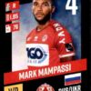 2023-24 Panini Belgium Pro League Stickers #168 Mark Mampassi