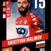 2023-24 Panini Belgium Pro League Stickers #173 Kristiyan Malinov