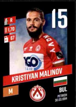 2023-24 Panini Belgium Pro League Stickers #173 Kristiyan Malinov