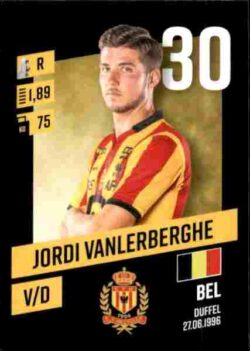 2023-24 Panini Belgium Pro League Stickers #185 Jordi Vanlerberghe