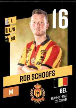 2023-24 Panini Belgium Pro League Stickers #193 Rob Schoofs