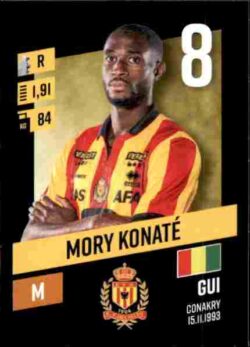 2023-24 Panini Belgium Pro League Stickers #195 Mory Konaté