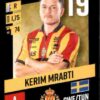 2023-24 Panini Belgium Pro League Stickers #197 Kerim Mrabti