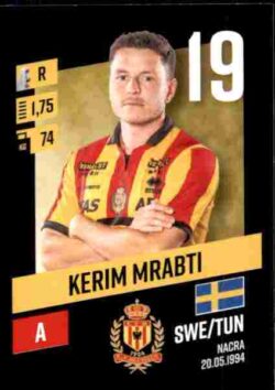 2023-24 Panini Belgium Pro League Stickers #197 Kerim Mrabti