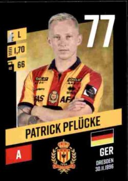 2023-24 Panini Belgium Pro League Stickers #200 Patrick Pflücke