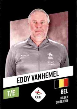 2023-24 Panini Belgium Pro League Stickers #202 Eddy Vanhemel