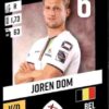 2023-24 Panini Belgium Pro League Stickers #206 Joren Dom