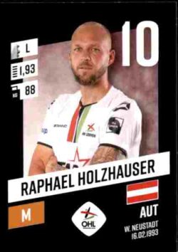 2023-24 Panini Belgium Pro League Stickers #216 Raphael Holzhauser