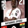 2023-24 Panini Belgium Pro League Stickers #218 Nathaniel Opoku