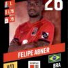 2023-24 Panini Belgium Pro League Stickers #225 Felipe Abner