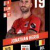 2023-24 Panini Belgium Pro League Stickers #228 Jonathan Heris