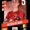 2023-24 Panini Belgium Pro League Stickers #233 Alexis De Sart