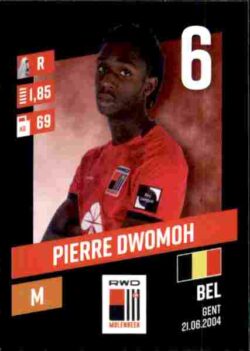 2023-24 Panini Belgium Pro League Stickers #235 Pierre Dwomoh