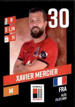 2023-24 Panini Belgium Pro League Stickers #236 Xavier Mercier