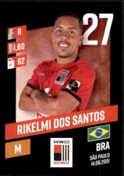 2023-24 Panini Belgium Pro League Stickers #238 Rikelmi Dos Santos