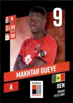 2023-24 Panini Belgium Pro League Stickers #240 Makhtar Gueye