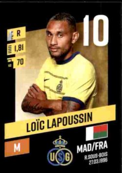 2023-24 Panini Belgium Pro League Stickers #250 Loïc Lapoussin