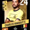 2023-24 Panini Belgium Pro League Stickers #253 Charles Vanhoutte