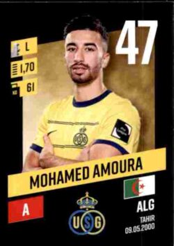 2023-24 Panini Belgium Pro League Stickers #259 Mohamed Amoura