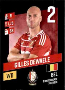 2023-24 Panini Belgium Pro League Stickers #264 Gilles Dewaele