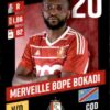 2023-24 Panini Belgium Pro League Stickers #268 Merveille Bope Bokadi