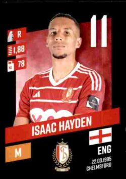 2023-24 Panini Belgium Pro League Stickers #269 Isaac Hayden