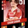 2023-24 Panini Belgium Pro League Stickers #270 Cihan Canak