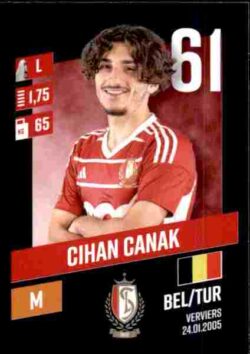 2023-24 Panini Belgium Pro League Stickers #270 Cihan Canak