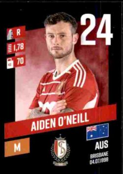 2023-24 Panini Belgium Pro League Stickers #272 Aiden O'Neill