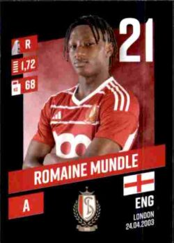 2023-24 Panini Belgium Pro League Stickers #279 Romaine Mundle