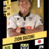 2023-24 Panini Belgium Pro League Stickers #283 Zion Suzuki