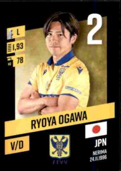 2023-24 Panini Belgium Pro League Stickers #284 Ryoya Ogawa