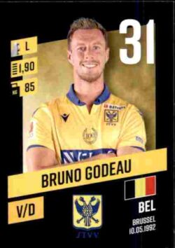 2023-24 Panini Belgium Pro League Stickers #285 Bruno Godeau