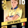 2023-24 Panini Belgium Pro League Stickers #289 Matte Smets