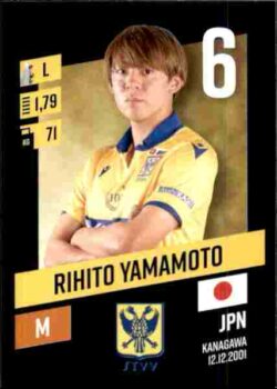 2023-24 Panini Belgium Pro League Stickers #293 Rihito Yamamoto