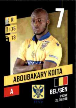 2023-24 Panini Belgium Pro League Stickers #298 Aboubakary Koita