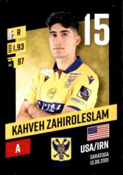 2023-24 Panini Belgium Pro League Stickers #300 Kahveh Zahiroleslam