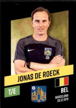 2023-24 Panini Belgium Pro League Stickers #302 Jonas De Roeck