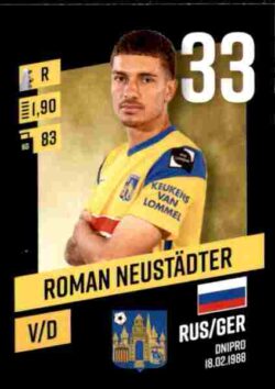 2023-24 Panini Belgium Pro League Stickers #308 Roman Neustädter