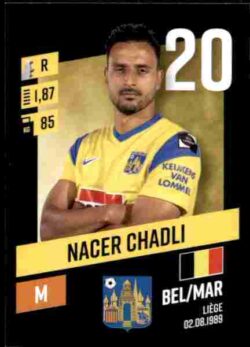 2023-24 Panini Belgium Pro League Stickers #316 Nacer Chadli