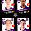 2023-24 Panini Belgium Pro League Stickers #325 Degreef-Diallo-Monticelli-Ure