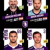 2023-24 Panini Belgium Pro League Stickers #327 Wieland-Matijas-Konstantopoulos-Matthys