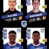 2023-24 Panini Belgium Pro League Stickers #357 Coen-Penders-Caicedo-Kongolo