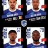 2023-24 Panini Belgium Pro League Stickers #360 Abid-John-Adedeji-Sternberg-Beniangba