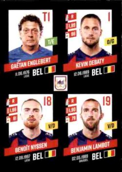 2023-24 Panini Belgium Pro League Stickers #362 Englebert-Debaty-Nyssen-Lambot