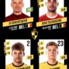 2023-24 Panini Belgium Pro League Stickers #367 Christiaens-Teunckens-De Schrijer-Boone