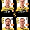 2023-24 Panini Belgium Pro League Stickers #369 Schouterden-Van Dessel-Van Acker-Brebels