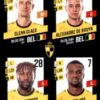 2023-24 Panini Belgium Pro League Stickers #370 Claes-De Bruyn-Ocansey-Oulare