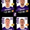 2023-24 Panini Belgium Pro League Stickers #383 Swers-Kis-Bammens-Pietermaat