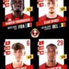 2023-24 Panini Belgium Pro League Stickers #388 Tshibuabua-Spago-Solheid-Kebe